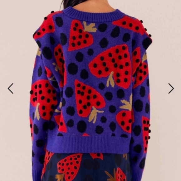Farm Rio Berry Sweater - Picture 3 of 7